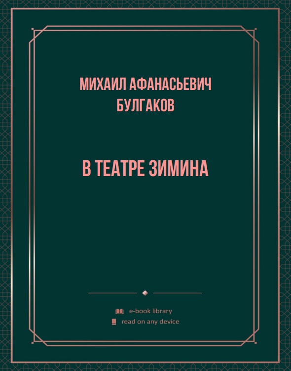 В театре Зимина